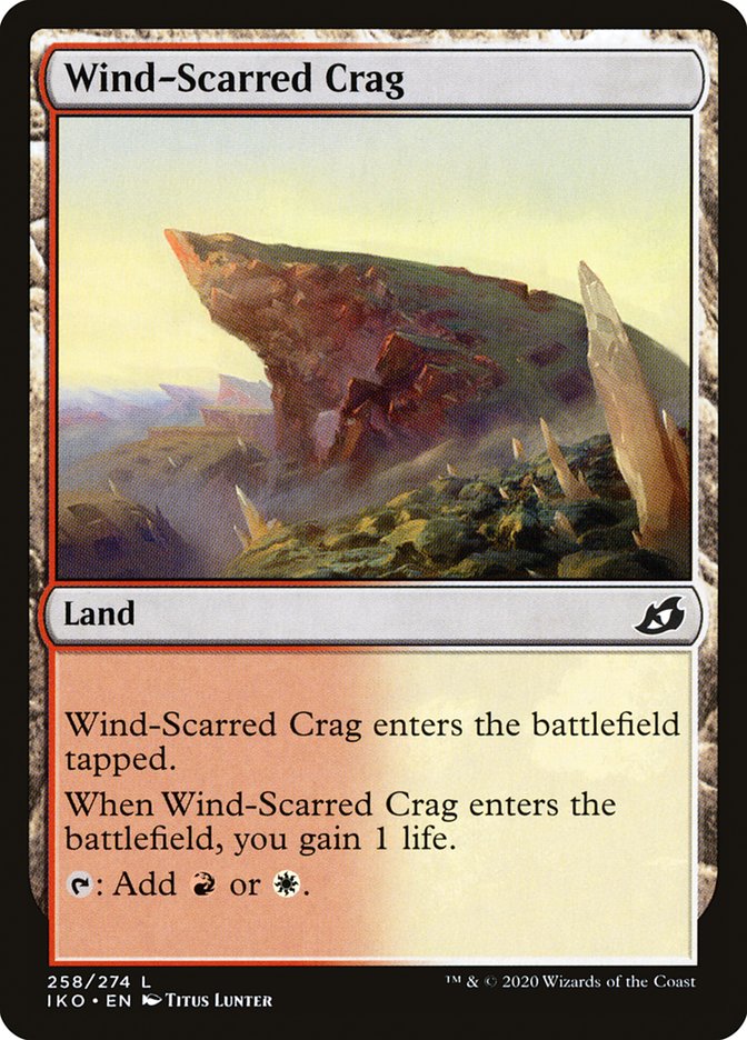 Wind-Scarred Crag [Ikoria: Lair of Behemoths] | Game Master's Emporium (The New GME)