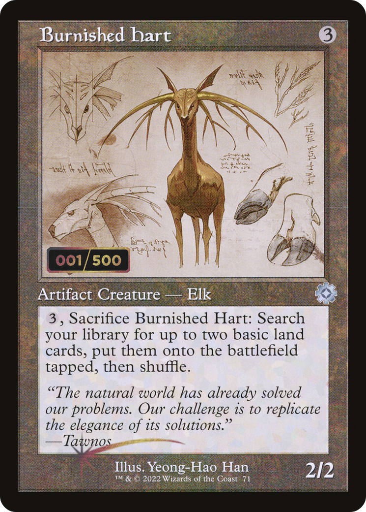 Burnished Hart (Rainbow Foil) [Secret Lair Drop Series] | Game Master's Emporium (The New GME)