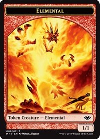 Elemental (008) // Bear (011) Double-Sided Token [Modern Horizons Tokens] | Game Master's Emporium (The New GME)