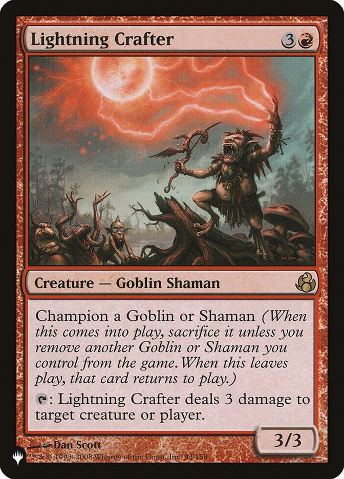 Lightning Crafter [The List] | Game Master's Emporium (The New GME)