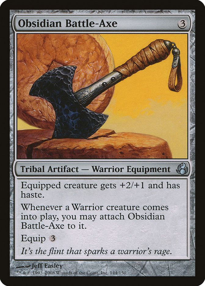 Obsidian Battle-Axe [Morningtide] | Game Master's Emporium (The New GME)