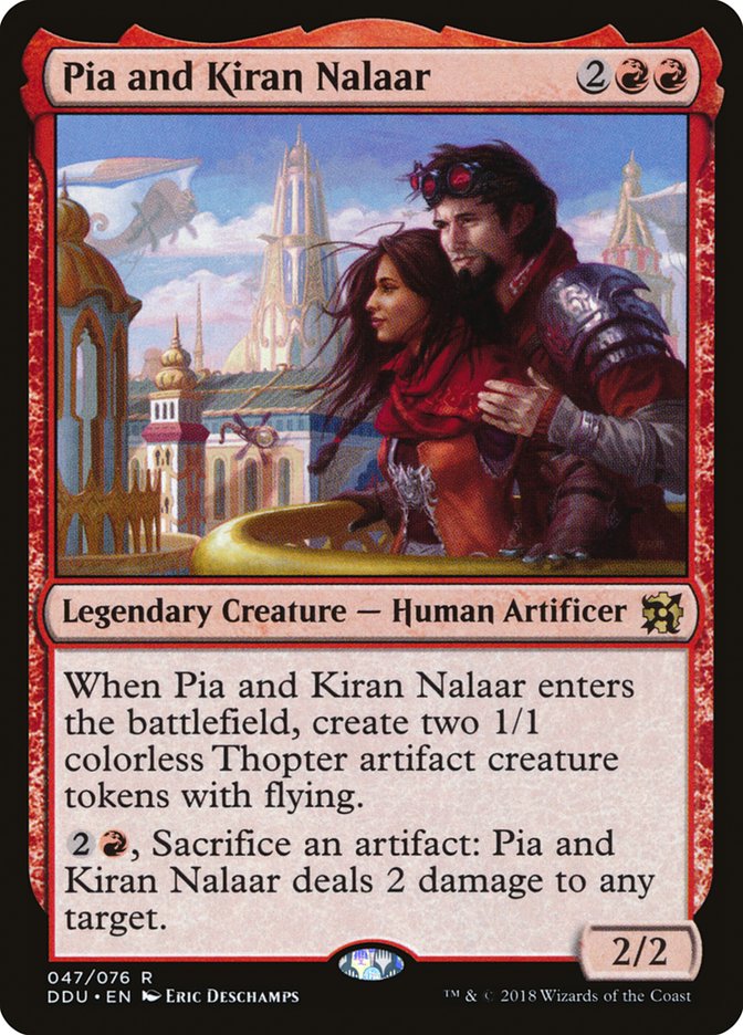 Pia and Kiran Nalaar [Duel Decks: Elves vs. Inventors] | Game Master's Emporium (The New GME)