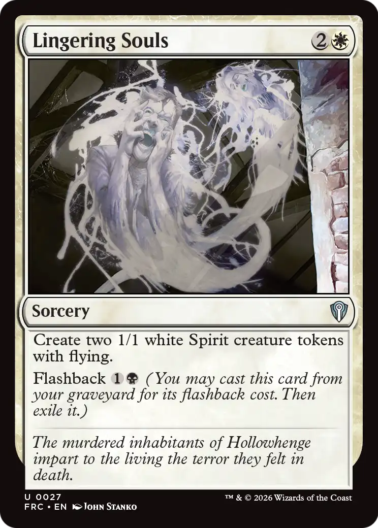 Lingering Souls [Reality Fracture Commander] | Game Master's Emporium (The New GME)