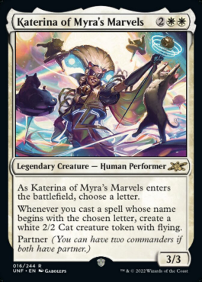 Katerina of Myra's Marvels [Unfinity] | Game Master's Emporium (The New GME)