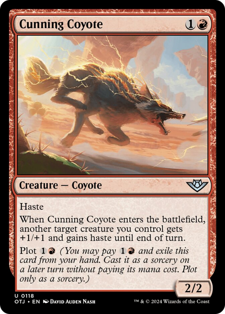 Cunning Coyote [Outlaws of Thunder Junction] | Game Master's Emporium (The New GME)