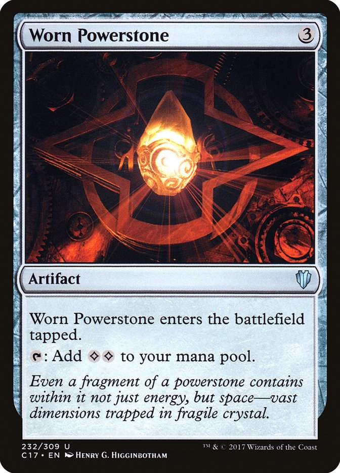 Worn Powerstone [Commander 2017] | Game Master's Emporium (The New GME)