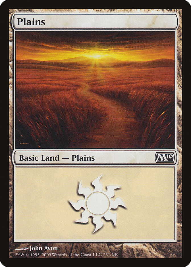 Plains (231) [Magic 2010] | Game Master's Emporium (The New GME)