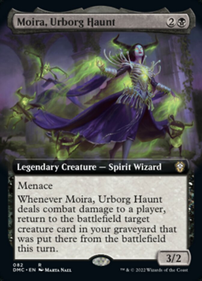 Moira, Urborg Haunt (Extended Art) [Dominaria United Commander] | Game Master's Emporium (The New GME)