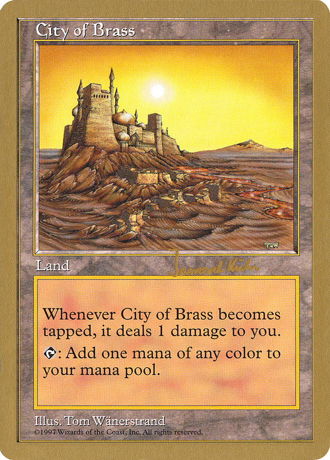 City of Brass (Janosch Kuhn) [World Championship Decks 1997] | Game Master's Emporium (The New GME)