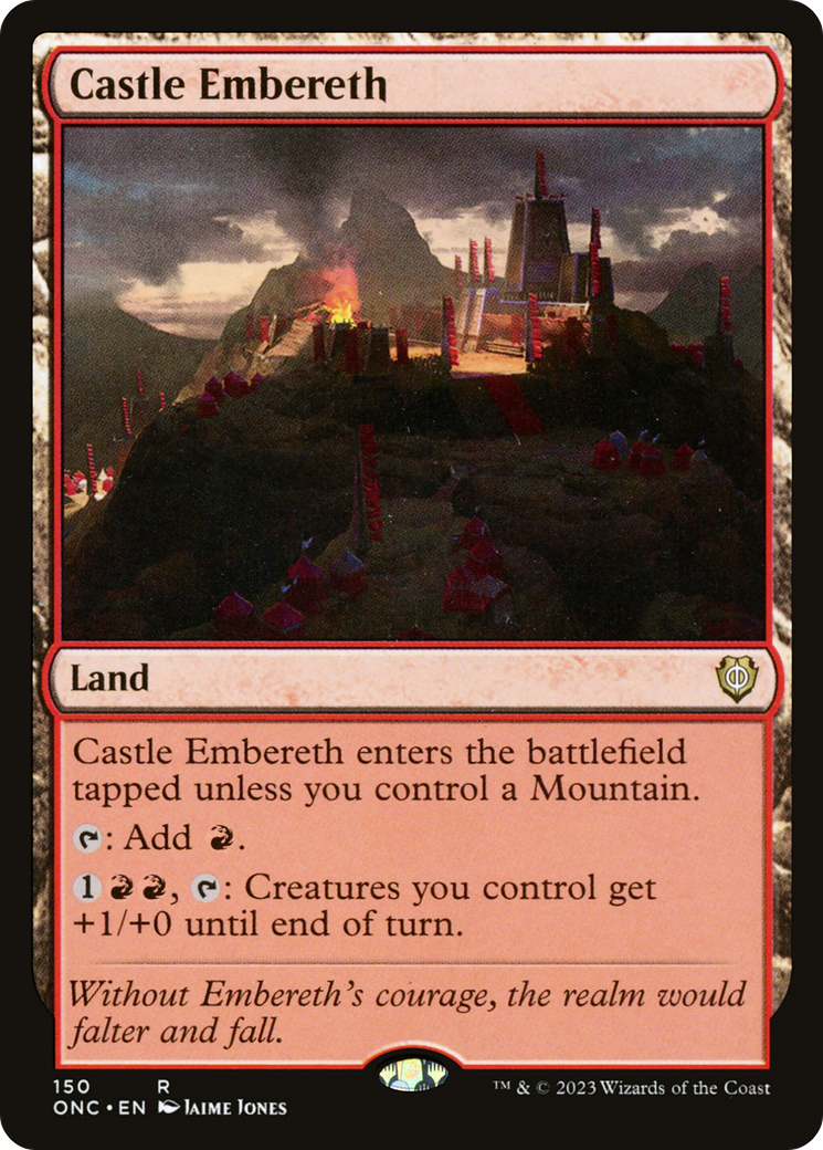 Castle Embereth [Phyrexia: All Will Be One Commander] | Game Master's Emporium (The New GME)