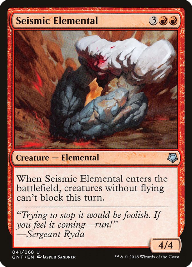 Seismic Elemental [Game Night 2018] | Game Master's Emporium (The New GME)