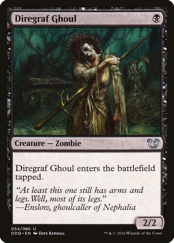 Diregraf Ghoul [Duel Decks: Blessed vs. Cursed] | Game Master's Emporium (The New GME)