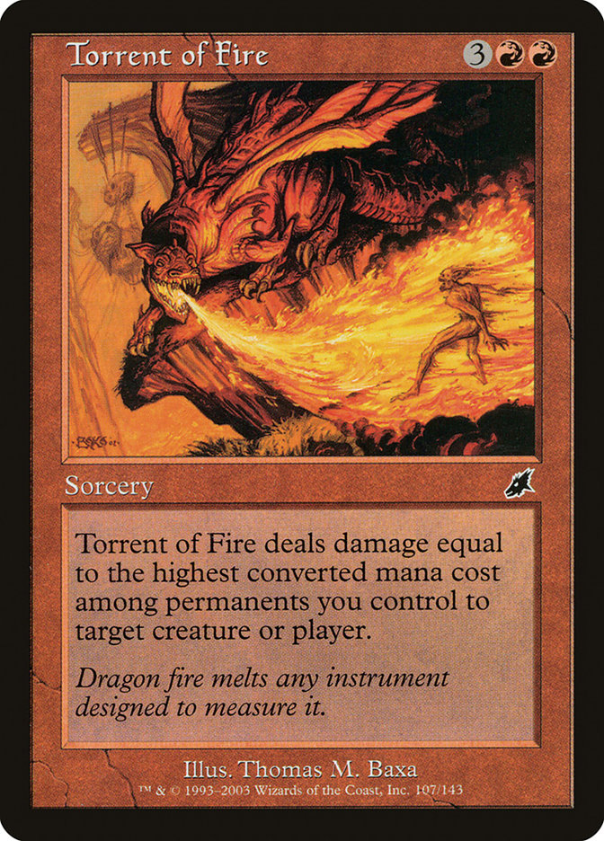 Torrent of Fire [Scourge] | Game Master's Emporium (The New GME)