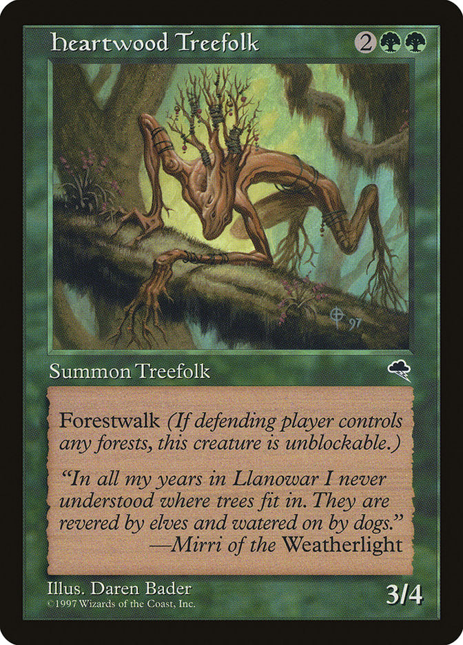 Heartwood Treefolk [Tempest] | Game Master's Emporium (The New GME)