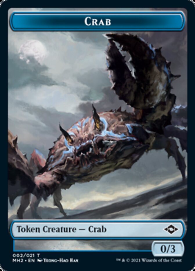 Clue (15) // Crab Double-Sided Token [Modern Horizons 2 Tokens] | Game Master's Emporium (The New GME)