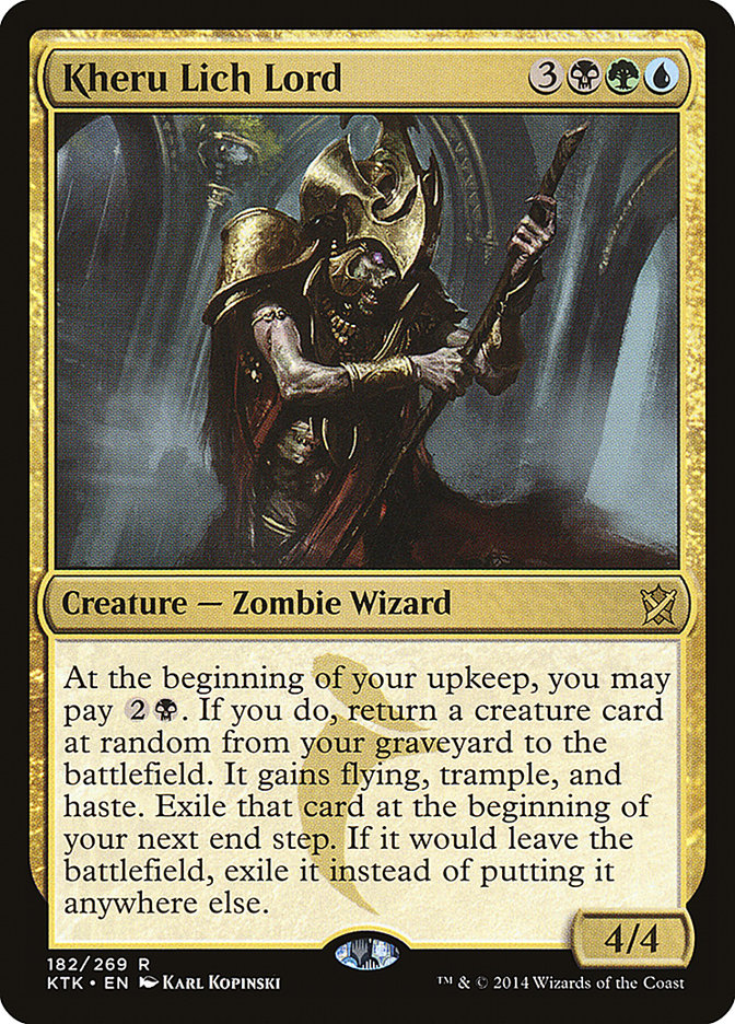 Kheru Lich Lord [Khans of Tarkir] | Game Master's Emporium (The New GME)
