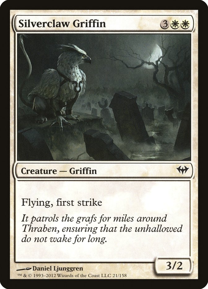 Silverclaw Griffin [Dark Ascension] | Game Master's Emporium (The New GME)
