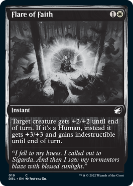 Flare of Faith [Innistrad: Double Feature] | Game Master's Emporium (The New GME)