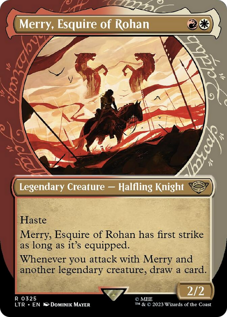 Merry, Esquire of Rohan (Showcase Ring Frame) [The Lord of the Rings: Tales of Middle-Earth] | Game Master's Emporium (The New GME)