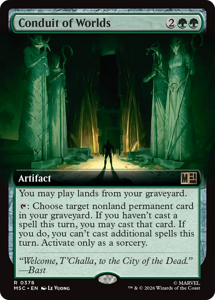 Conduit of Worlds (Extended Art) [Marvel Super Heroes Commander] | Game Master's Emporium (The New GME)