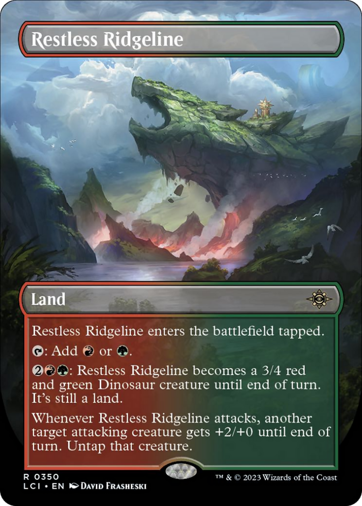 Restless Ridgeline (Borderless) [The Lost Caverns of Ixalan] | Game Master's Emporium (The New GME)