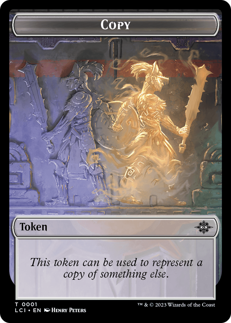Copy // Bat Double-Sided Token [The Lost Caverns of Ixalan Tokens] | Game Master's Emporium (The New GME)