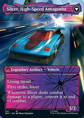 Slicer, Hired Muscle // Slicer, High-Speed Antagonist (Shattered Glass) [Transformers] | Game Master's Emporium (The New GME)