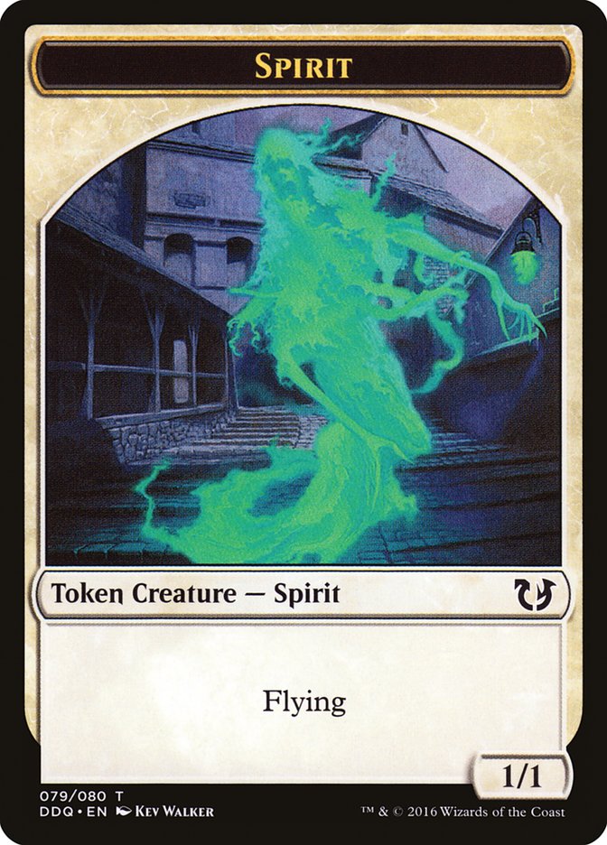 Spirit Token [Duel Decks: Blessed vs. Cursed] | Game Master's Emporium (The New GME)