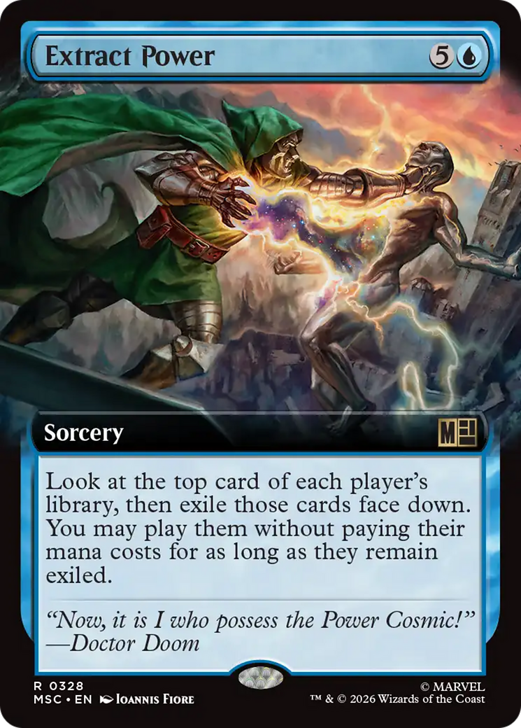 Extract Power (Extended Art) [Marvel Super Heroes Commander] | Game Master's Emporium (The New GME)