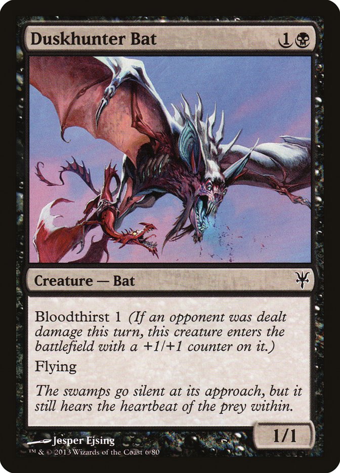 Duskhunter Bat [Duel Decks: Sorin vs. Tibalt] | Game Master's Emporium (The New GME)