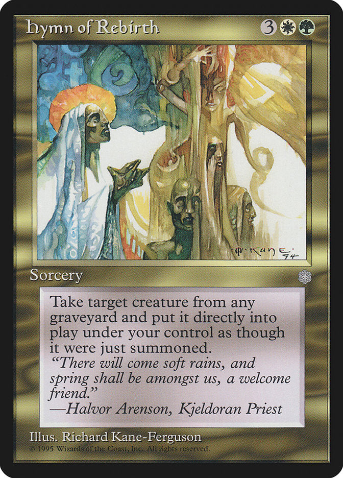 Hymn of Rebirth [Ice Age] | Game Master's Emporium (The New GME)
