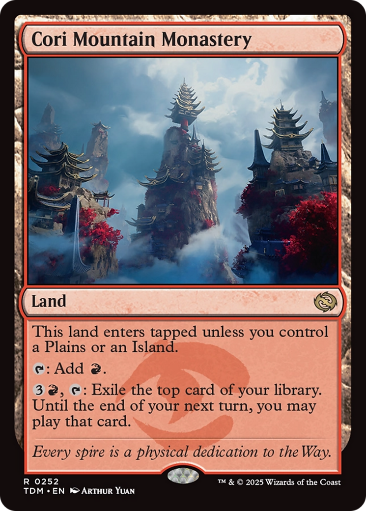 Cori Mountain Monastery [Tarkir: Dragonstorm] | Game Master's Emporium (The New GME)