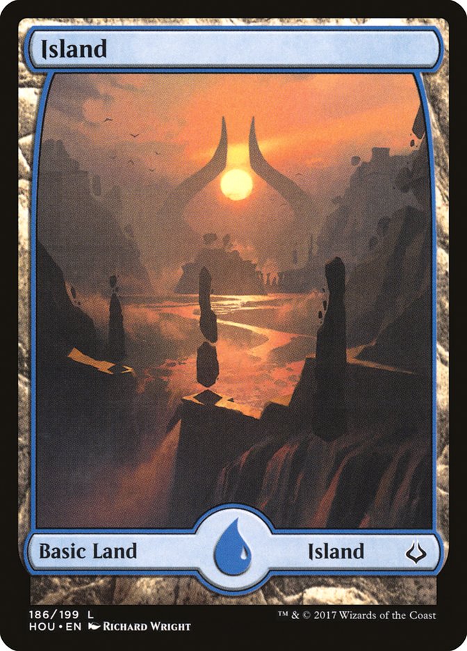 Island (186) [Hour of Devastation] | Game Master's Emporium (The New GME)