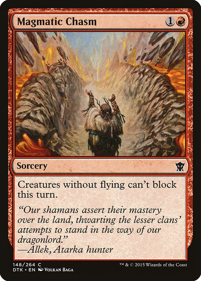 Magmatic Chasm [Dragons of Tarkir] | Game Master's Emporium (The New GME)