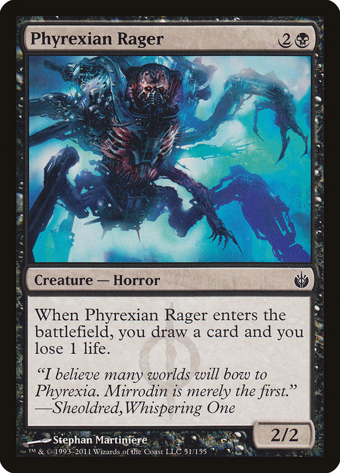 Phyrexian Rager [Mirrodin Besieged] | Game Master's Emporium (The New GME)