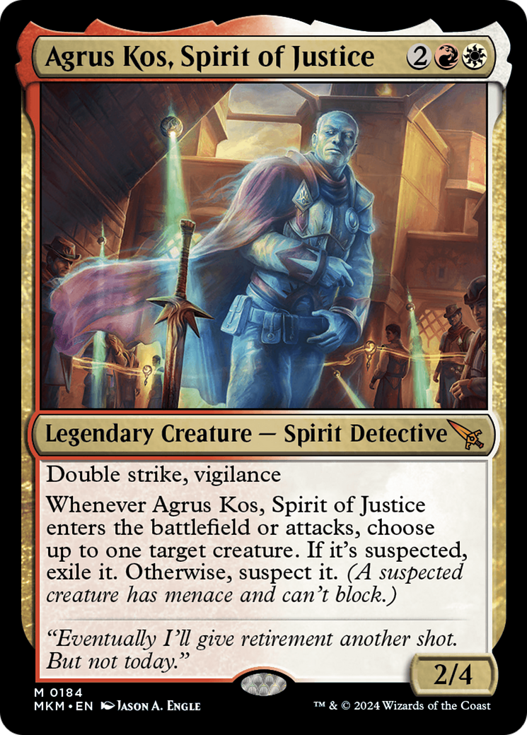 Agrus Kos, Spirit of Justice [Murders at Karlov Manor] | Game Master's Emporium (The New GME)