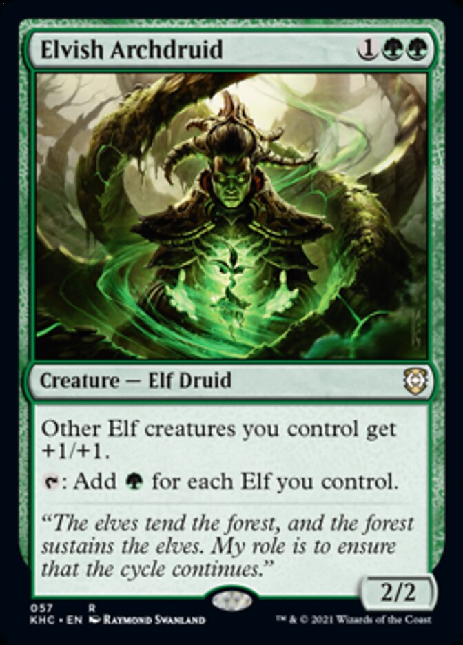 Elvish Archdruid [Kaldheim Commander] | Game Master's Emporium (The New GME)