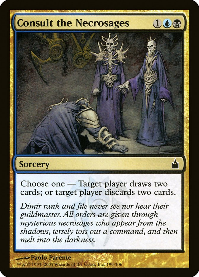 Consult the Necrosages [Ravnica: City of Guilds] | Game Master's Emporium (The New GME)