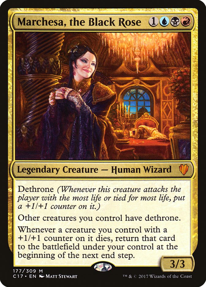 Marchesa, the Black Rose [Commander 2017] | Game Master's Emporium (The New GME)