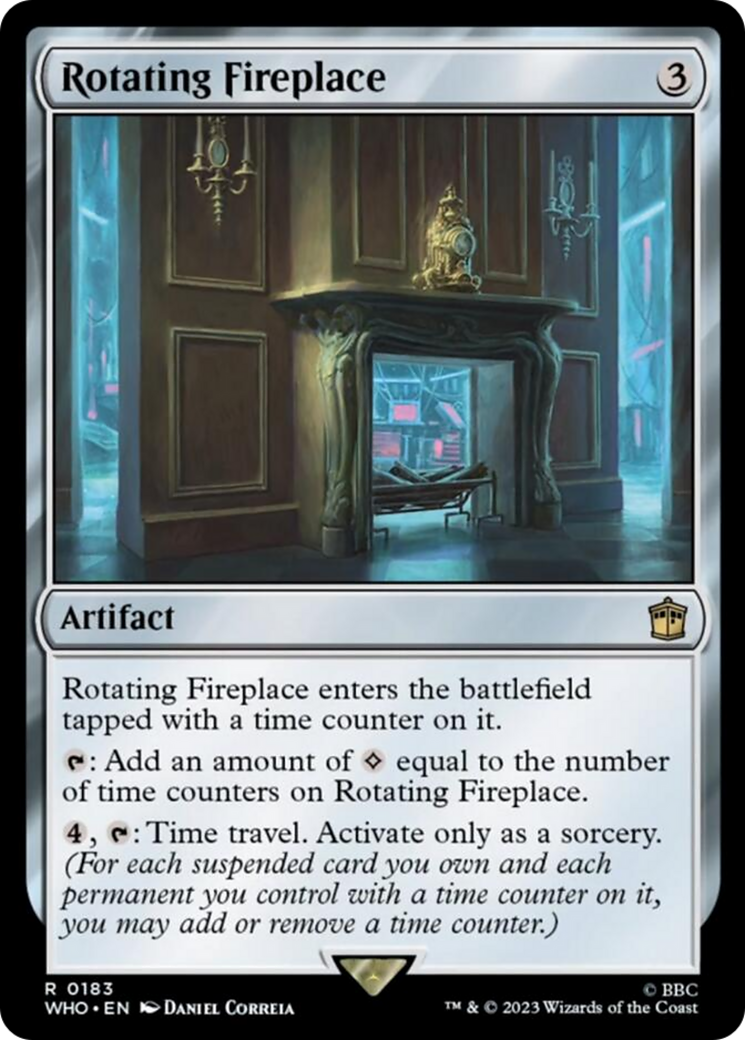 Rotating Fireplace [Doctor Who] | Game Master's Emporium (The New GME)