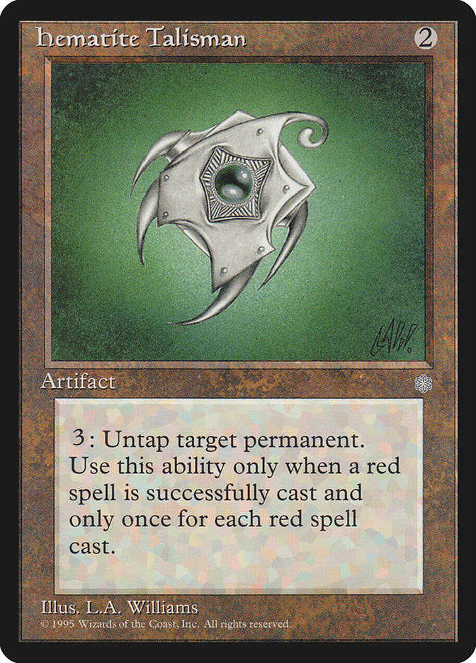 Hematite Talisman [Ice Age] | Game Master's Emporium (The New GME)