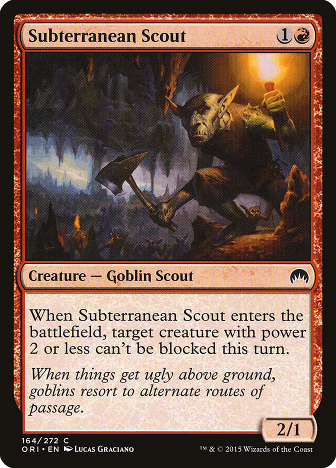 Subterranean Scout [Magic Origins] | Game Master's Emporium (The New GME)