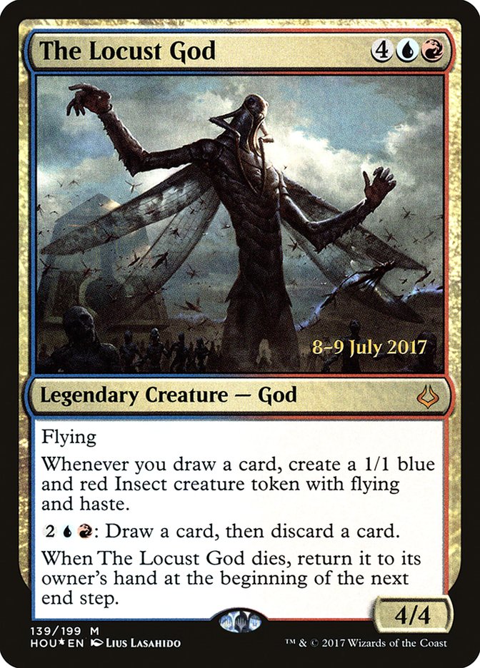 The Locust God [Hour of Devastation Prerelease Promos] | Game Master's Emporium (The New GME)