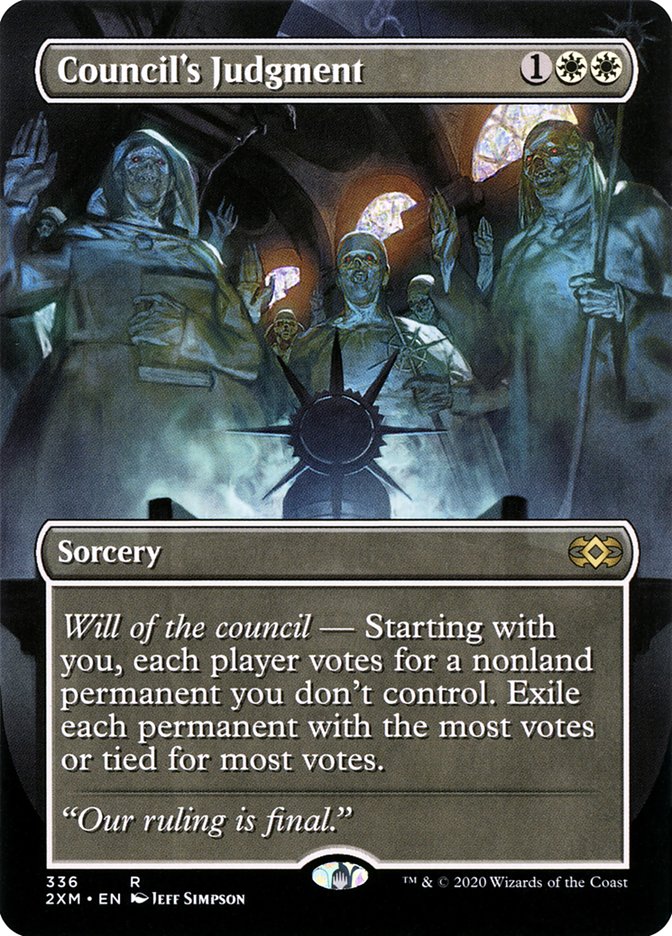 Council's Judgment (Toppers) [Double Masters] | Game Master's Emporium (The New GME)