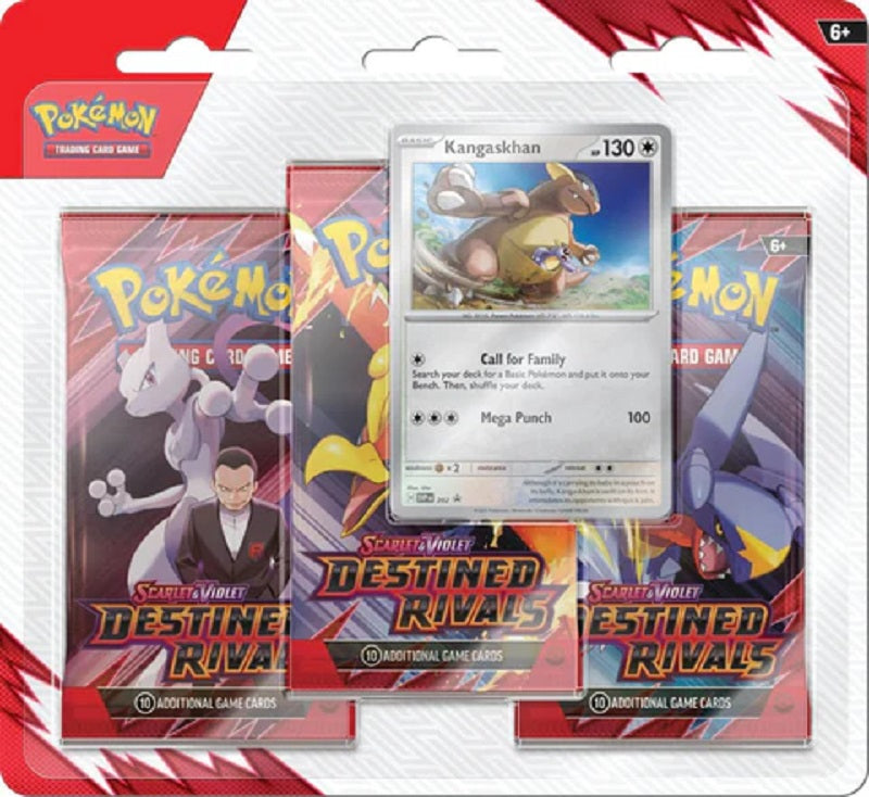 Pokemon Scarlet & Violet Destined Rivals  3-Pack Booster Blister | Game Master's Emporium (The New GME)
