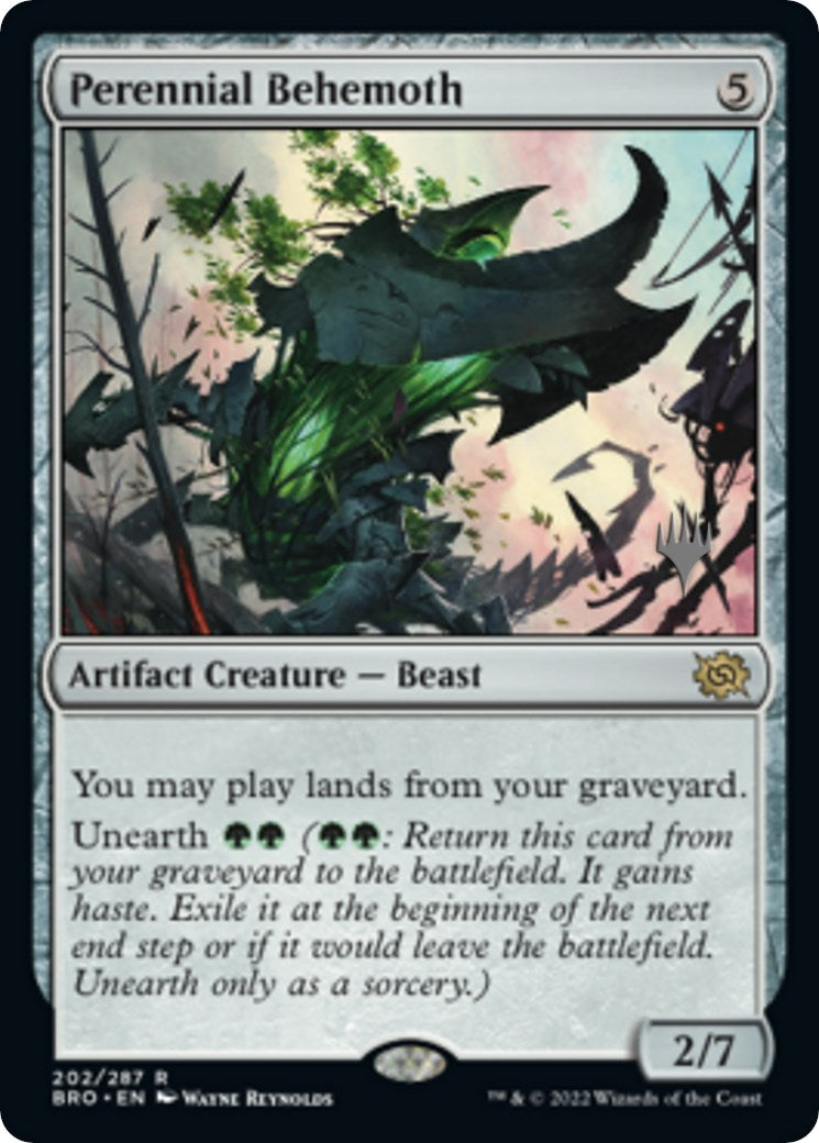Perennial Behemoth (Promo Pack) [The Brothers' War Promos] | Game Master's Emporium (The New GME)