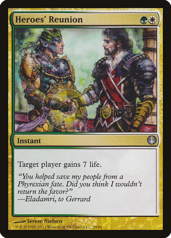 Heroes' Reunion [Duel Decks: Knights vs. Dragons] | Game Master's Emporium (The New GME)
