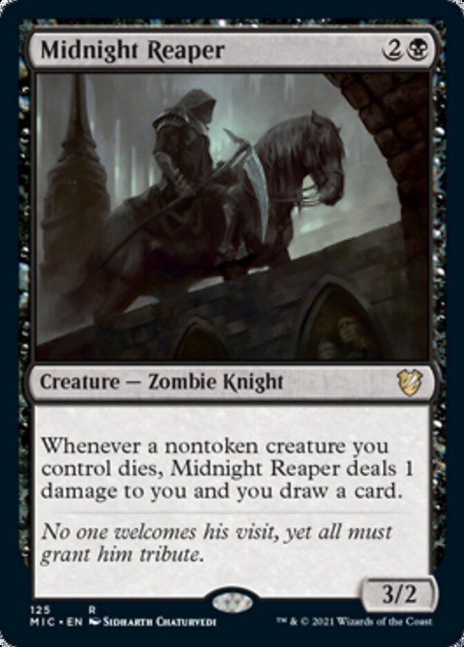 Midnight Reaper [Innistrad: Midnight Hunt Commander] | Game Master's Emporium (The New GME)