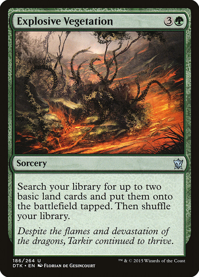 Explosive Vegetation [Dragons of Tarkir] | Game Master's Emporium (The New GME)