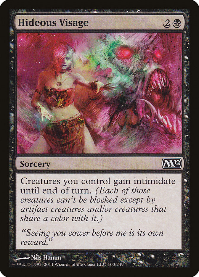Hideous Visage [Magic 2012] | Game Master's Emporium (The New GME)